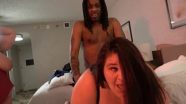 Lucky Mr. Majic fucks 3 lovely ladies