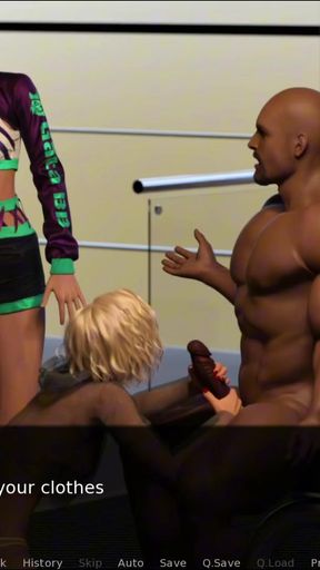 Captivating moment from &quot;Watching His Hot Wife Fuck Her Trainer In The Gym, Hotwife Loves BBC So Much - Hotwife 27&quot;