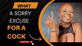 What a sorry excuse for a cock