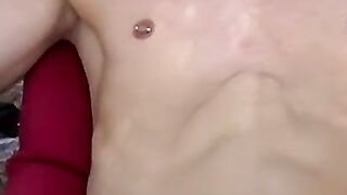 Outdoor Smoking Sensual Blowjob with Hot Babe