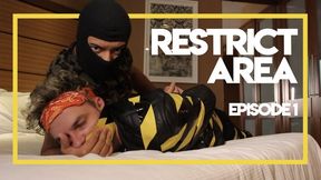 Restricted Area - Episode 1 (1080p) Gay Bondage - Gay Domination - Tape Bondage - Gagged - Handgag - Leather - Role Play - BDSM