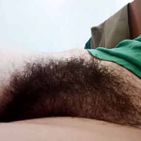 Got lost in her pussy hair. Real Thick Forest.