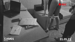 Director spanked a naughty student