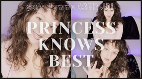Princess Knows Best — Soft Domme ASMR JOI