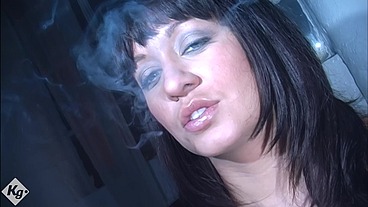 The Smoking Slut Loves A Rough Fuck