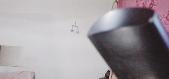 Real house maid was seducing me without a bra and put it in the mouth