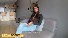 Big Fat Booty Latina Teen Climbs On Top &amp; Rides BWC Producer Til He Cums