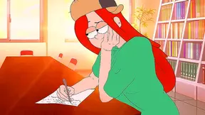 Wendy from Gravity Falls Gets naughty in 2D Hentai Cartoon Action