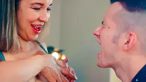 Stepmom catches me staring and pulls out her tits for a damn wild afternoon