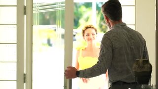 Spicy ebony girl is licked and fucked by a white stallion