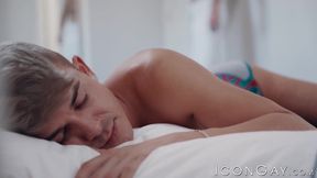 Naughty Andy Taylor chokes on cock before rading it hardcore