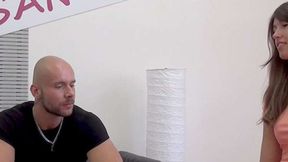 ”Casting of a muscular guy”