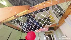 Hammock Goddess Worship Part 2 - Slave Tongue Gently Slides on My Unzipped Pussy and Ass Plus Golden Present