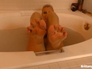 Bubble's Bath & Beyond a Foot Fantasy Brittany Andrews