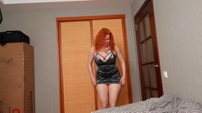 Watching My Horny Stepmom's Slutty Birthday Surprise on Her Special Day
