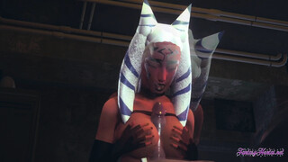 Star Wars Hentai - Ashoka Tano suck and is fucked with creampie