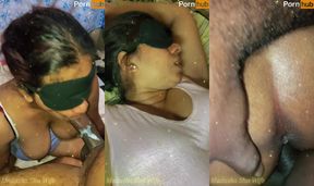 කෝමද පයියට දෙන සැප කෙල්ල මෝල් වෙලා හොදට Wife Spit On Dick And Husband Fuck Till Farting Dirty Pussy - කෝමද පයියට දෙන සැප කෙල්ල මෝල් වෙලා හොදට: Hotwife Tiyana's Intense Passionate Encounter with Her Husband