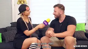 Star Surprises Amateur And Enjoys Interracial Fuck - Josy Black