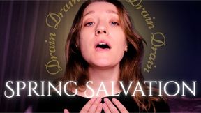 Worm Wrangler Spring Salvation Femdom Findom: Holy Trinity Drain, Cum Countdown, Psychological Domination, Masturbation Encouragement, Divine Feminine POV