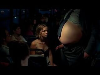 Virgin Teen's 1st Ramrod on Public Bus – Shy Tugjob & Giant Facial from Chunky Stranger [AI]