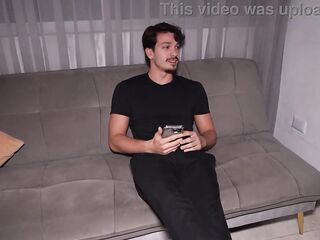 My Italian stepbrother is visiting and ends up banging me indeed worthwhile!! Hard sex with Joe Dimarco