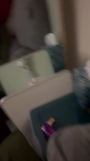 Friend needed dick in his mouth but couldn't get up. I enjoyed filming him suck me with mirror selfie phone video