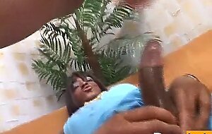 FUCKED BY A BLACK TRANSVESTITE 2 - Scene 3