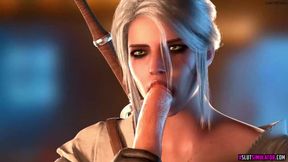 Slutty Witcher babes enjoy procreation hammering