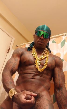 Big Black Hairy Cock Worship Hallelujah Johnson (Deja Vu) Tall Dark Chocolate Muscles Tattoos Hairy BBC Hallelujah Johnson Mastu