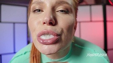 Clemence Audiard Puts His Mouth On Xander's Cock To Get A Cumshot!