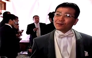 Cuckold japanese woman on the wedding day