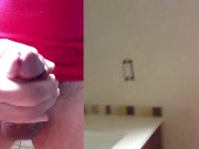 Pandemics Huge Cock Exploding Cumshot Caught on 2 Cameras