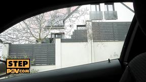 POV - Banging your sexy blonde step sister Alexis Crystal for old time's sake