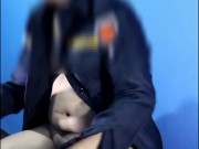 Security Guard Jack Off Police Masturbation Cumshot