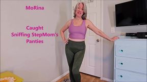 Caught Sniffing StepMom's Panties - MoRina Taboo Roleplay