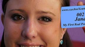 ”Jana first real porn casting”