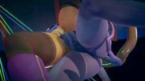 futa demon fuck demon girl next to the bar - 3d porn