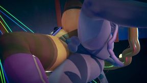 futa demon fuck demon girl next to the bar - 3d porn