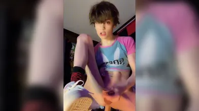 Female Cums With Perfect Body