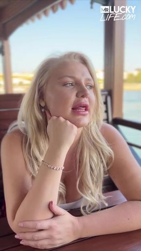 Curvy Miss Jackson Boat Rides In Budapest Before Cock Riding