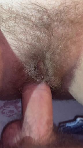 Shy roomate asked not to cum inside of her!  But I cummed on her sexy big white ass   Clip 1