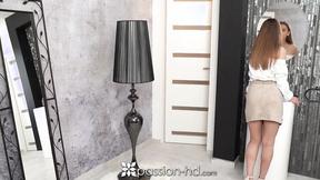 ”PASSION-HD Creampie Obsessed Brunette Seduces Huge Dick”