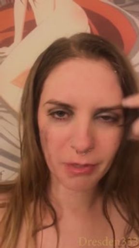 Daddy Ruins My Makeup When He Pisses On My Face! Teaser