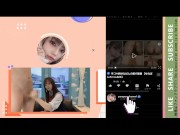 【家庭用手袋】ゴム手袋でM男のちんぽをゴシゴシ磨く痴女 #手コキ #亀頭責め #個人撮影 #裏垢 #寸止め #痴女 #S女 #M男【ゆなぱんは手コキ好き】