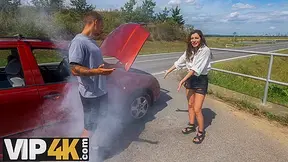 VIP4K. George Uhl roughly fucked a Legal-age Chick in the woods