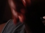 big black dock handjob