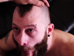 BEARFILMS Burly Bear John Lock Fucks Bottom After Blowjob