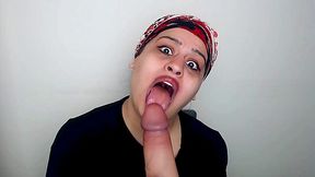 Indian Slut Takes a Huge Cock and Shows Off Her Incredible Tongue