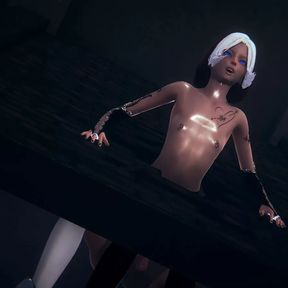 Yaoi Femboy - Kaze Fucked to Another Femboy through the wall In The Warehouse