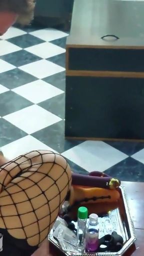 Thrilling moment from &quot;Katrina Punk Takes A Toy Test With All Her Holes&quot;